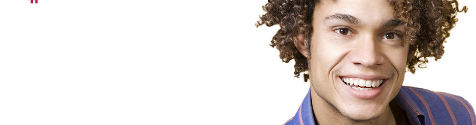 smiling young man